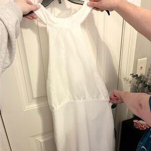 Lulu's Classic White Dress